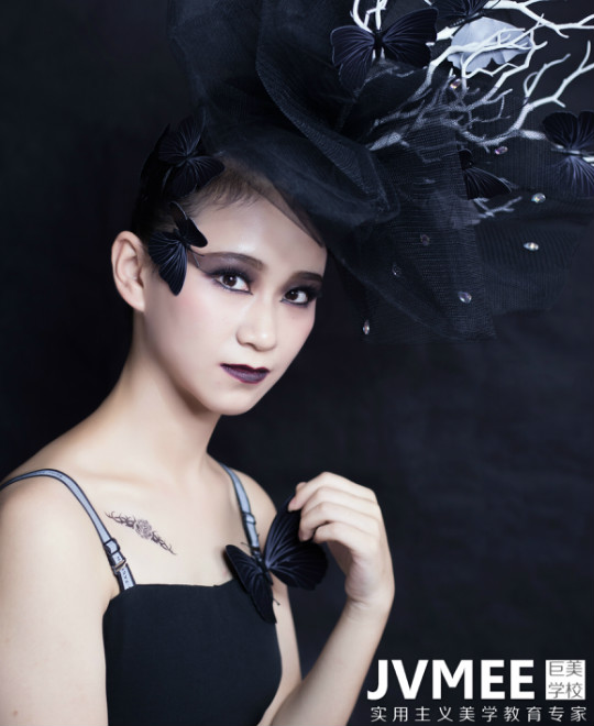 魅惑煙熏妝創(chuàng)意作品